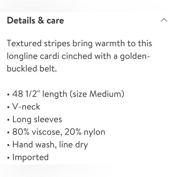 JLUXLABEL Long Textured Belted Cardigan - Picture 5 of 5